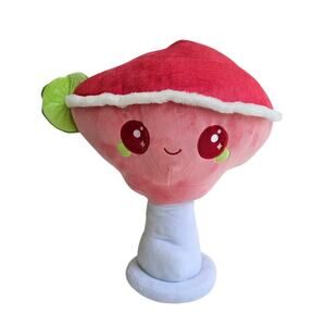 Kawaii Beverage Plush Strawberry Pink Drink